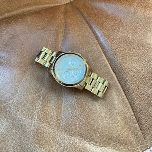 Authentic Michael Kors Gold Watch